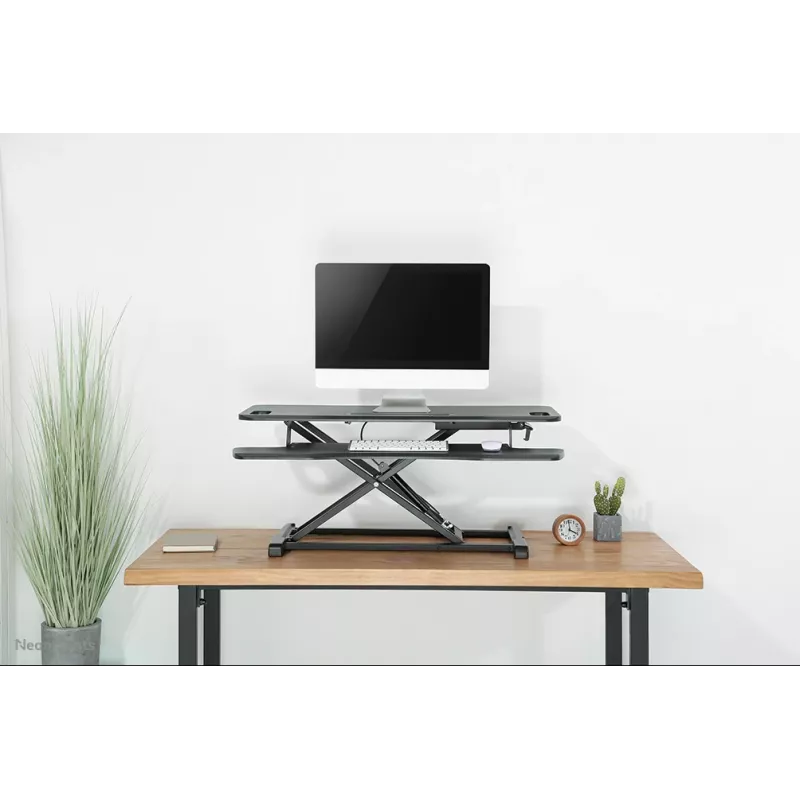Neomounts NS-WS300BLACK Sit-stand workstation - gas spring