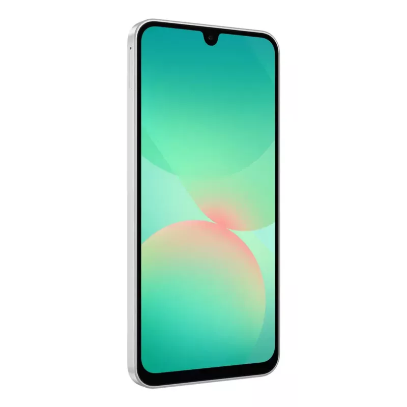 Smartphone Samsung Galaxy A26 5G — 6.7 inch Super AMOLED, 128 GB, 6 GB RAM, 50 MP triple camera, IP67, 5000 mAh (White)