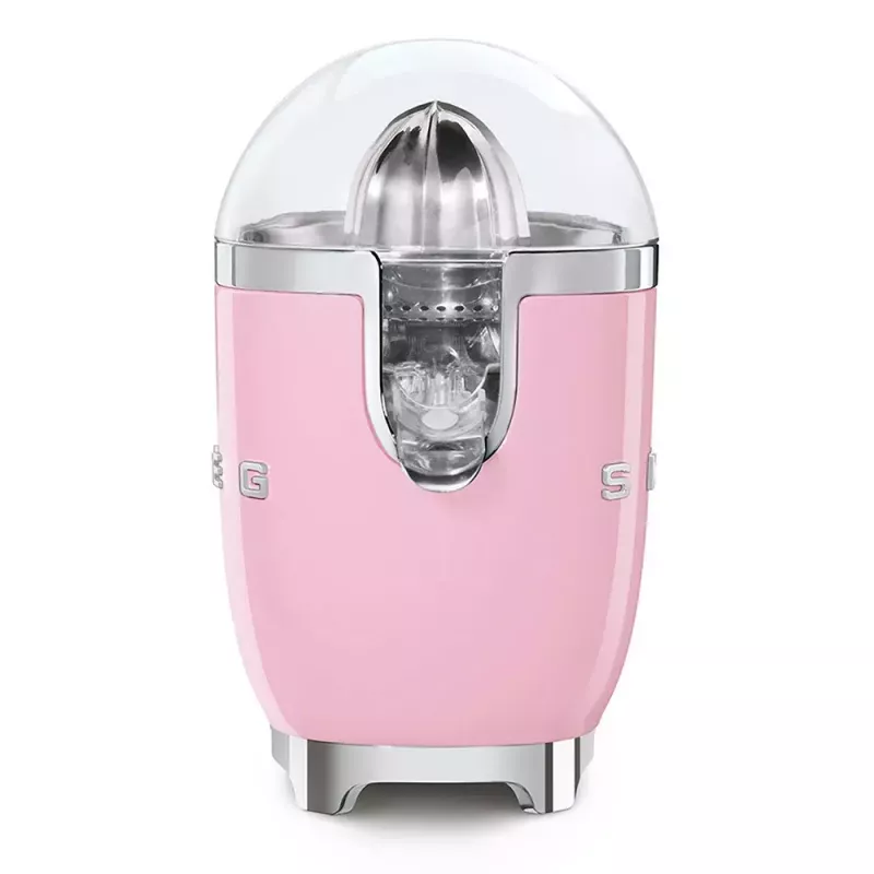 Electric citrus press Smeg CJF11PKEU 70 W Pink stainless steel