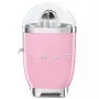 Electric citrus press Smeg CJF11PKEU 70 W Pink stainless steel