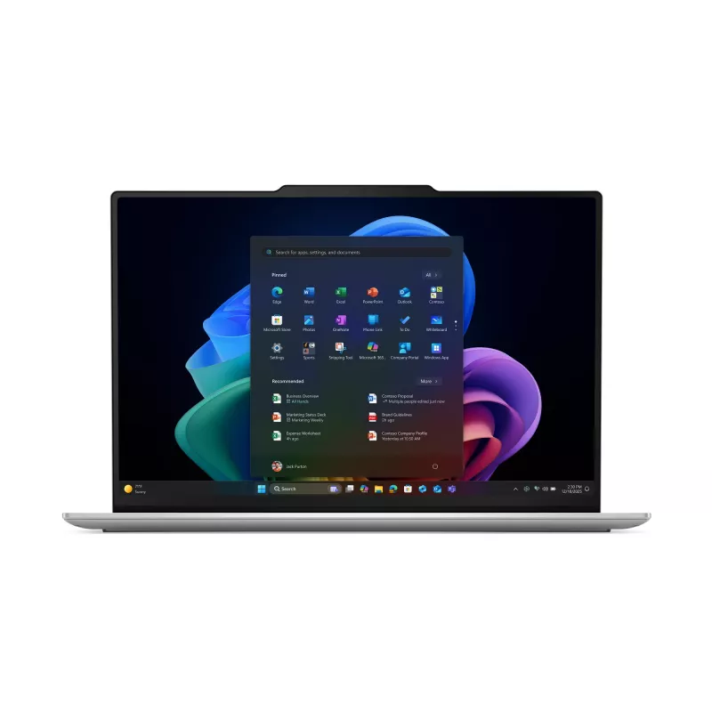 Lenovo ThinkPad X9-14 Gen 1 Aura Edition Copilot+ PC Intel Core Ultra 7 258V Laptop 35.6 cm (14 inch) Touchscreen 2.8K 32 GB LPDDR5x-SDRAM 1 TB SSD Wi-Fi 7 (802.11be) Windows 11 Pro German White