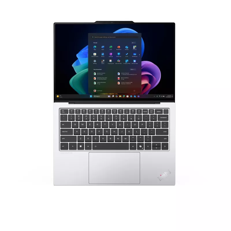 Lenovo ThinkPad X9-14 Gen 1 Aura Edition Copilot+ PC Intel Core Ultra 7 258V Laptop 35.6 cm (14 inch) Touchscreen 2.8K 32 GB LPDDR5x-SDRAM 1 TB SSD Wi-Fi 7 (802.11be) Windows 11 Pro German White