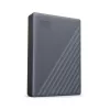 WESTERN DIGITAL Portable Hard Drive - My Passport - 4TB - USB-C/A 3.2 Gen 1 - Grey