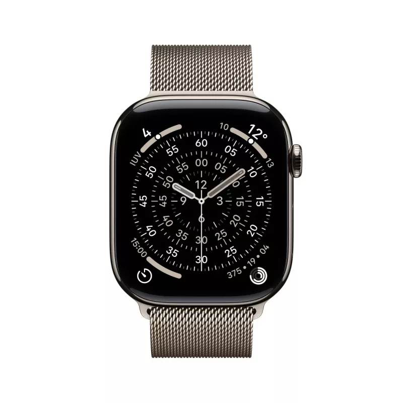 APPLE Watch Series 11 gps + Cellular 46mm natural Titanium Case With Natural Milanese Loop M/l