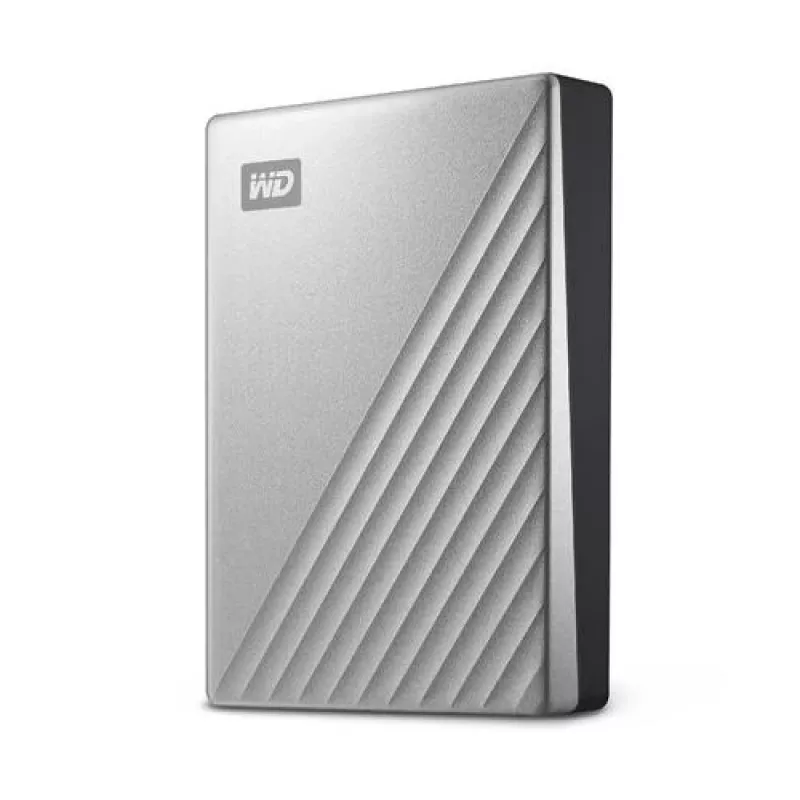 WESTERN DIGITAL Hard Drive - MY PASSPORT ULTRA - 1TB - USB-C 3.2 Gen 1 - Silver