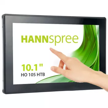 Hannspree Open Frame HO 105 HTB Digital signage flat panel 25.6 cm (10.1 inch) LCD 350 cd/m² HD Black Touchscreen