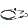 HP Essential Nano Combination Cable Lock, 1.83 m, Combination lock, Stainless steel