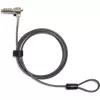 HP Essential Nano Combination Cable Lock, 1.83 m, Combination lock, Stainless steel