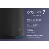 NETGEAR Orbi 870 Tri-band (2.4 GHz / 5 GHz / 6 GHz) Wi-Fi 7 (802.11be) Black 4 Internal