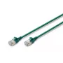 DIGITUS Slim Patch cable - CAT6A - F-FTP - 1m - Green