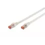 Network Cable Digitus CAT 6 S/FTP patch cord RJ-45 Cat6 5m White