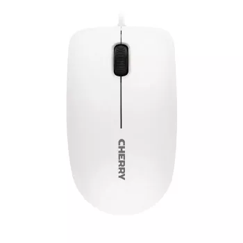 CHERRY MC 1000 Corded Mouse, Pale Grey, USB, Ambidextrous, Optical, USB Type-A, 1200 DPI, Grey