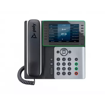 HP Poly Edge E550 IP Phone and PoE-enabled, IPS, 800 x 480 pixels, 5:3, WPA2-Enterprise, EAP-TLS, HTTPS, ENERGY STAR, EAC, RoHS, Federal Communications Commission (FCC), CE
