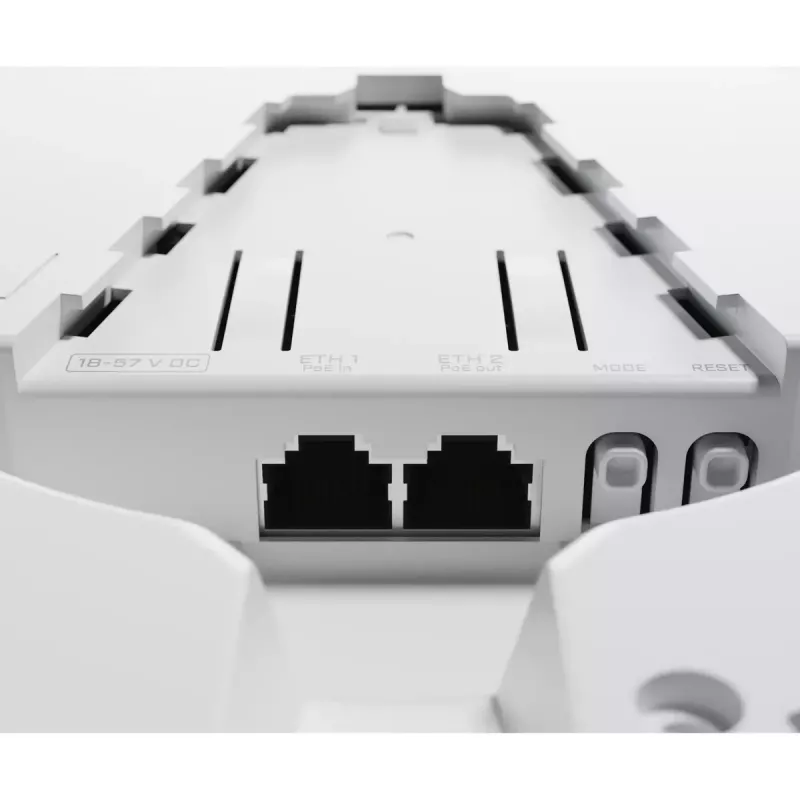 Ceiling/wall access point MikroTik cAP XL ac Wi‑Fi 802.11ac dual‑band 2.4/5 GHz PoE, 2× Gigabit Ethernet, RouterOS, white