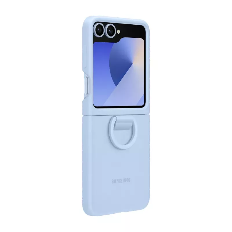 Samsung EF-PF741TLEGWW mobile phone case 17 cm (6.7 inch) Cover Blue