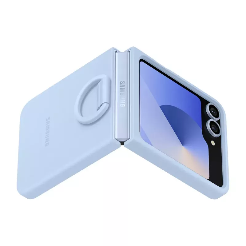 Samsung EF-PF741TLEGWW mobile phone case 17 cm (6.7 inch) Cover Blue