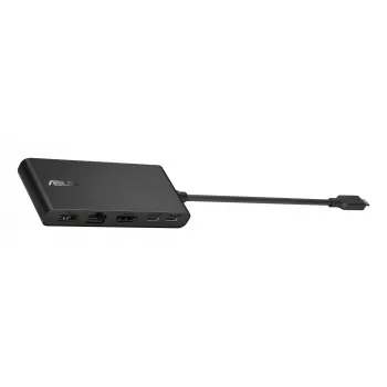 ASUS Dual 4K USB-C Dock DC201 Wired USB 3.2 Gen 2 (3.1 Gen 2) Type-C Black