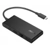 ASUS Dual 4K USB-C Dock DC201 Wired USB 3.2 Gen 2 (3.1 Gen 2) Type-C Black