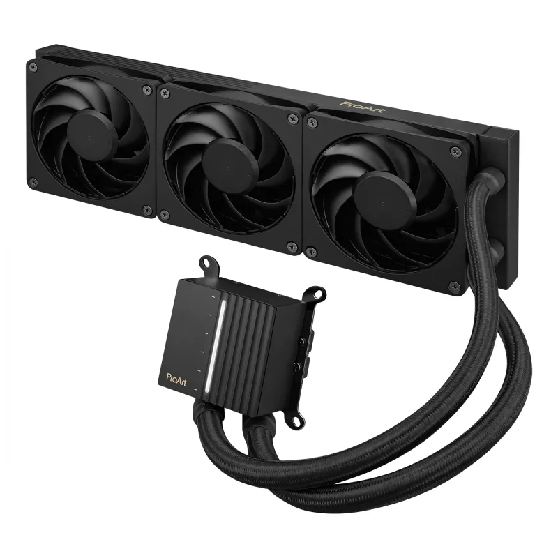 Liquid cooling kit ASUS ProArt LC 360 Black — 3x120 mm fans 800–2200 RPM, radiator 360 mm, copper base, 40 cm tubes