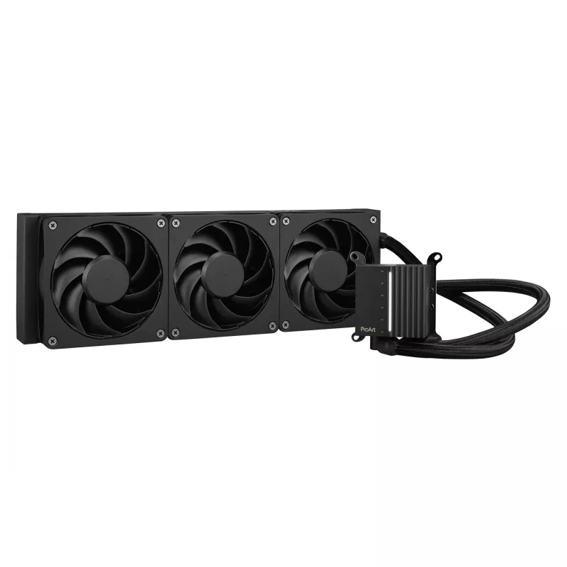 Liquid cooling kit ASUS ProArt LC 360 Black — 3x120 mm fans 800–2200 RPM, radiator 360 mm, copper base, 40 cm tubes