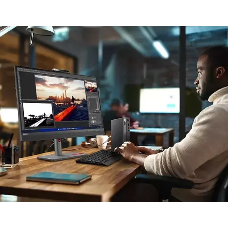 Lenovo ThinkCentre neo 50q Gen 4 Intel® Core™ i5 i5-13420H 8 GB DDR4-SDRAM 256 GB SSD Windows 11 Pro Mini PC Black