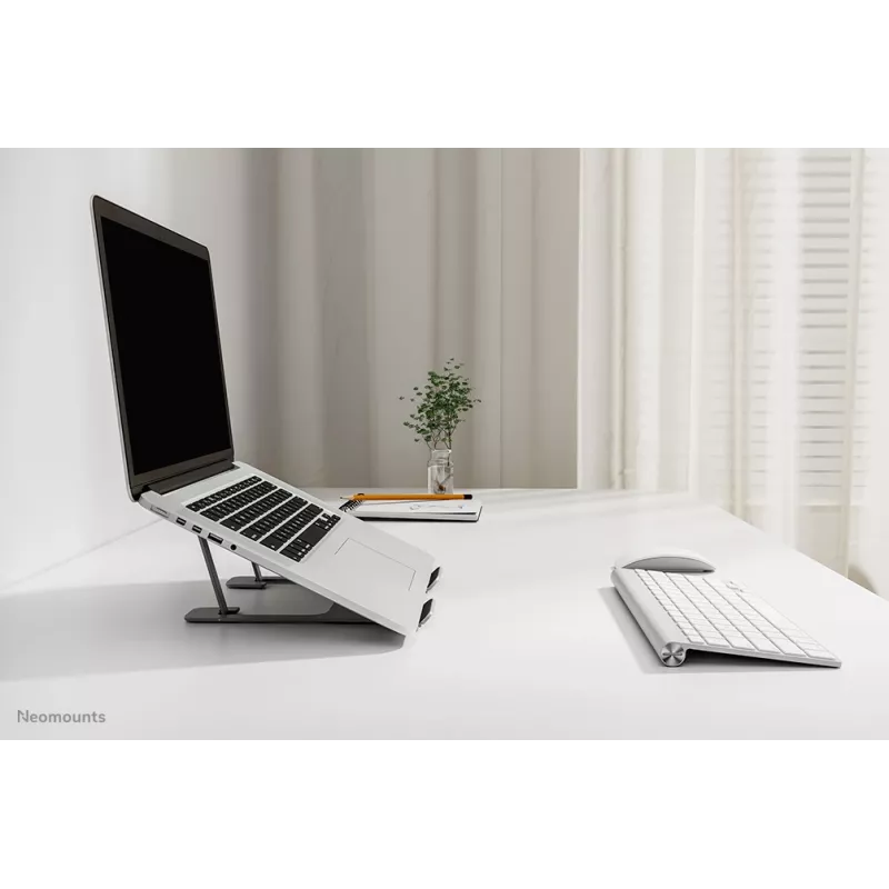 Neomounts NSLS085GREY Laptop stand 10-17 inch - foldable - compact - universal