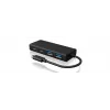 ICY BOX IB-HUB1426-CPD USB 3.2 Gen 1 (3.1 Gen 1) Type-C 5000 Mbit/s Black