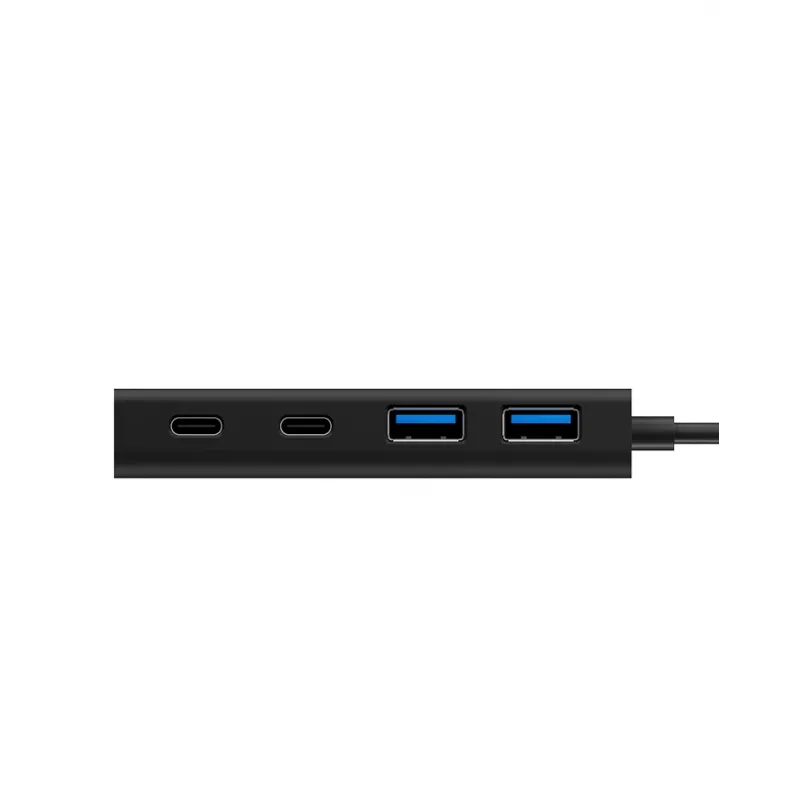 ICY BOX IB-HUB1426-CPD USB 3.2 Gen 1 (3.1 Gen 1) Type-C 5000 Mbit/s Black