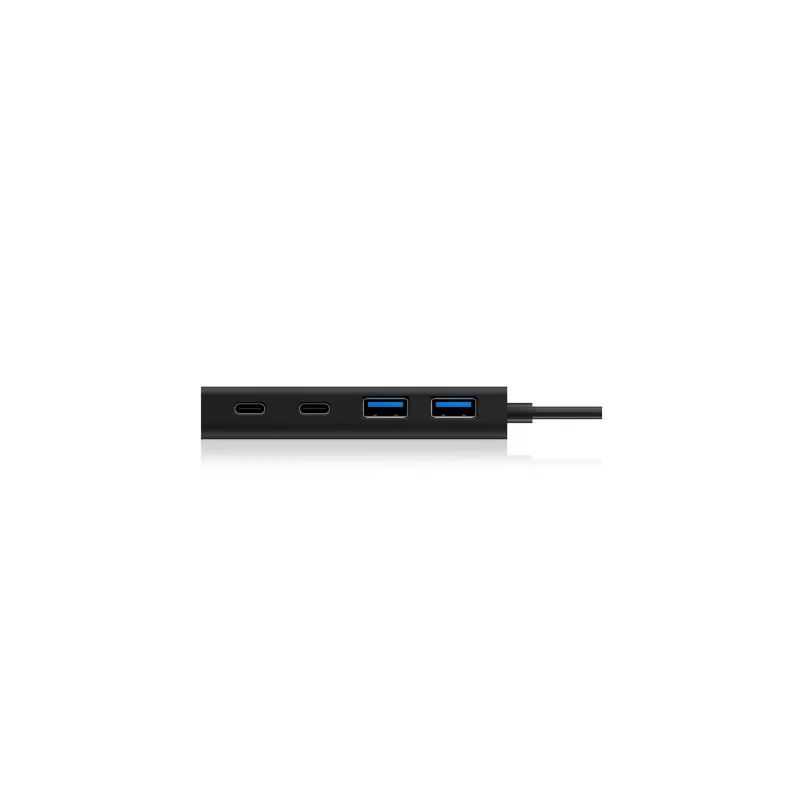 ICY BOX IB-HUB1426-CPD USB 3.2 Gen 1 (3.1 Gen 1) Type-C 5000 Mbit/s Black