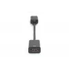DIGITUS DP - HDMI Cable 20cm black DP - HDMI type A M/F HDMI 2.0