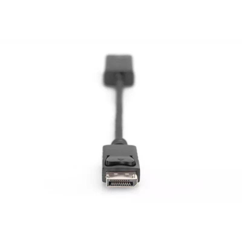 DIGITUS DP - HDMI Cable 20cm black DP - HDMI type A M/F HDMI 2.0
