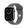 APPLE Watch Series 11 gps + Cellular 42mm natural Titanium Case With Stone Grey Sport Band S/m