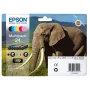 Epson Elephant Multipack 6-colours 24 Claria Photo HD Ink, Standard Yield, Black, Cyan, Light Cyan, Magenta, Light magenta, Yellow, 5.1 ml, 4.6 ml, 6 pc(s), Multi pack