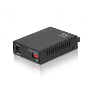 LevelOne RJ45 to SC Gigabit Media Converter, Multi-Mode Fiber, 550m