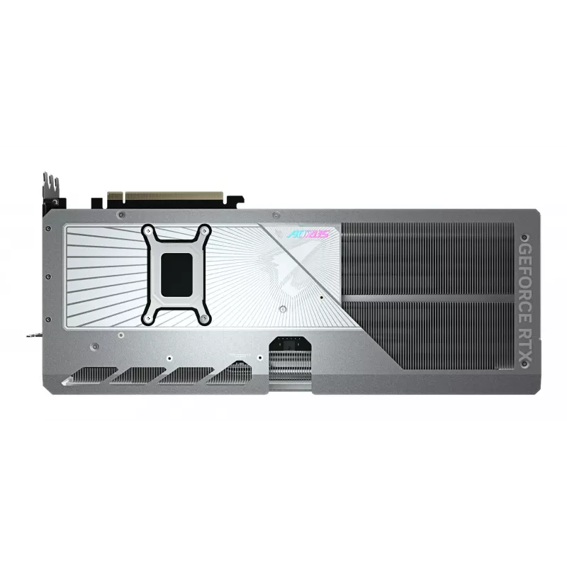 Graphics card GIGABYTE AORUS GeForce RTX 5080 MASTER ICE 16G — 16GB GDDR7, 256-bit, PCIe 5.0, 2805 MHz