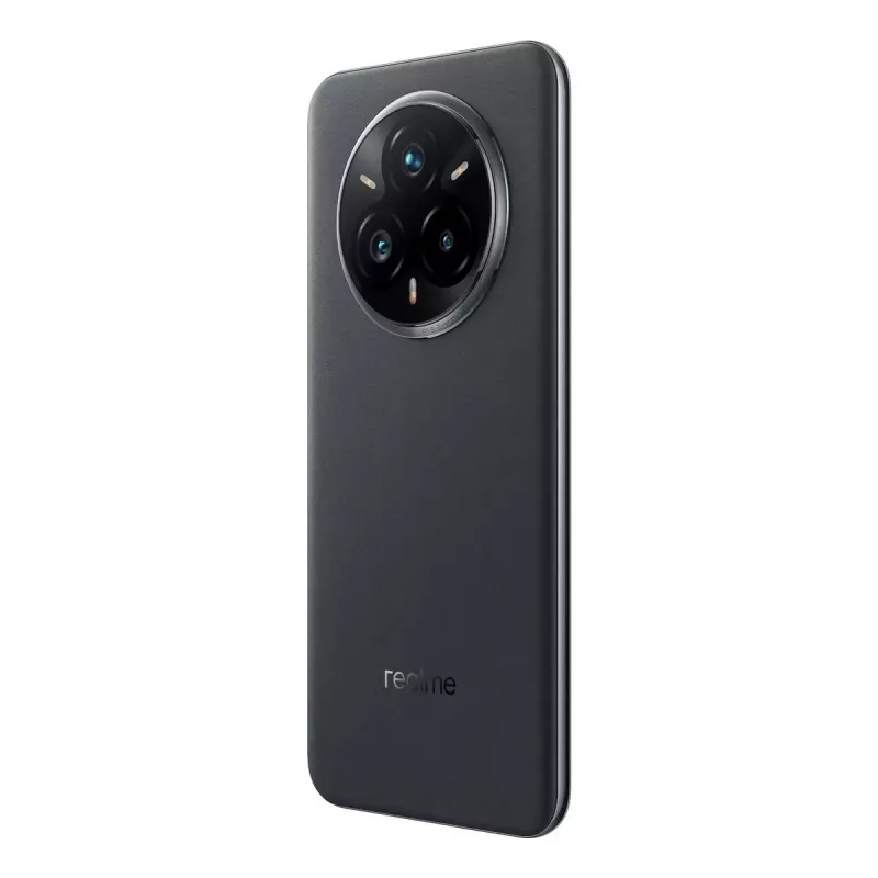 Smartphone REALME 14 Pro+ 5G 6.83 inch OLED 512 GB, 12 GB RAM, 6000 mAh, Suede Grey