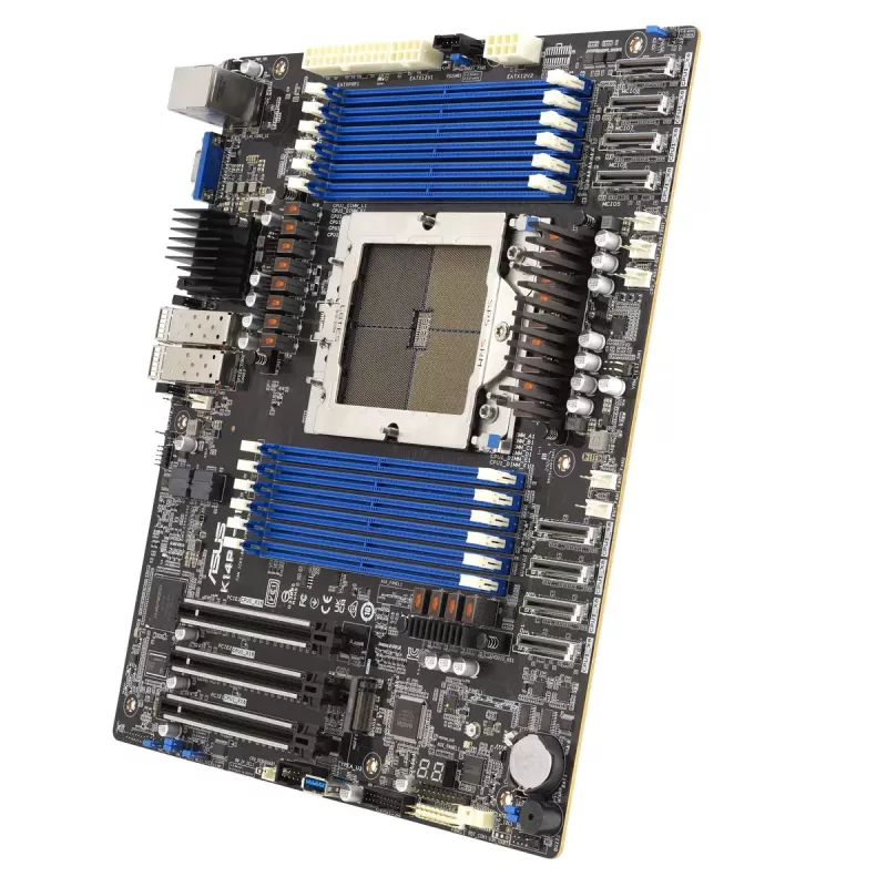 Server Motherboard ASUS K14PA-U12/ASMB11 Socket SP5 SSI CEB, AMD EPYC 9004, 12× DDR5 slots, 3 TB, 25GbE, 3× PCIe Gen5 x16, 1× M.2