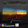 MSI MPG 491CQPDE QD-OLED computer monitor 124.5 cm (49 inch) 5120 x 1440 pixels DQHD Black