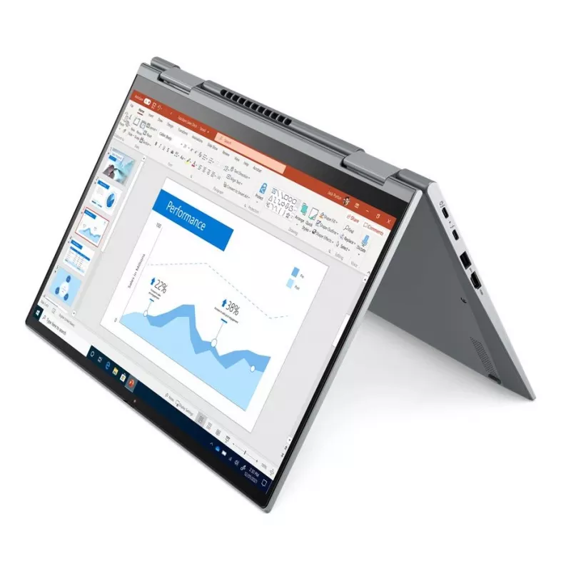 T1A Lenovo ThinkPad X1 Yoga Gen 6 Refurbished Intel® Core™ i5 i5-1145G7 Hybrid (2-in-1) 35.6 cm (14 inch) Touchscreen 32 GB LPDDR4x-SDRAM 512 GB SSD Windows 11 German Grey