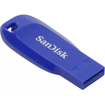 WESTERN DIGITAL SanDisk Cruzer Blade - 64GB USB Stick - USB 2.0 - Blue