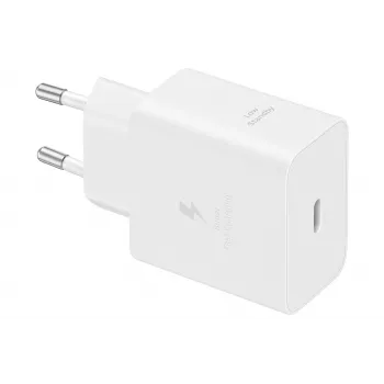 Charger Samsung EP-T4511 Universal White 45W USB-C PD 3.0 Super Fast Charging 2.0 Indoor