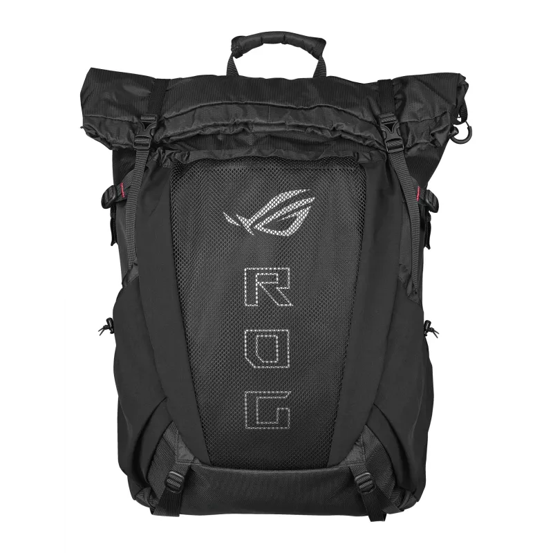 ASUS ROG Archer ErgoAir backpack Gaming backpack Black EVA (Ethylene Vinyl Acetate), Lycra, Nylon