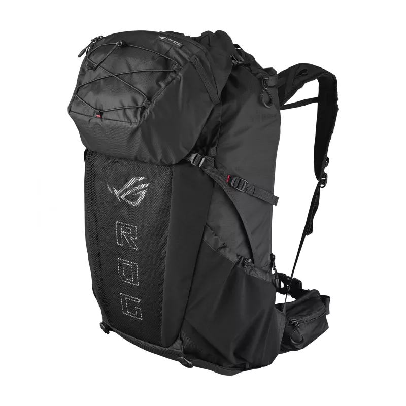 ASUS ROG Archer ErgoAir backpack Gaming backpack Black EVA (Ethylene Vinyl Acetate), Lycra, Nylon