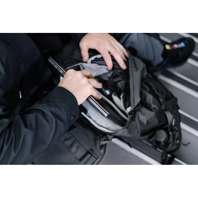 ASUS ROG Archer ErgoAir backpack Gaming backpack Black EVA (Ethylene Vinyl Acetate), Lycra, Nylon
