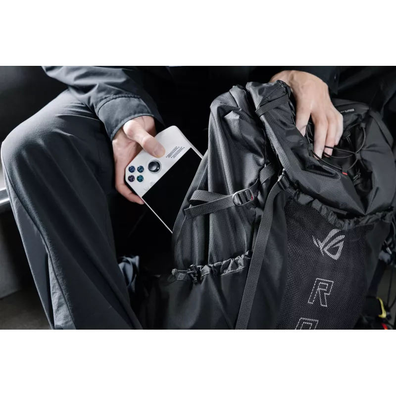 ASUS ROG Archer ErgoAir backpack Gaming backpack Black EVA (Ethylene Vinyl Acetate), Lycra, Nylon