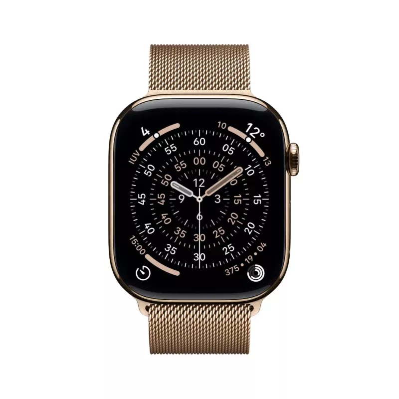 APPLE Watch Series 11 Gps + Cellular 46mm Gold Titanium Case With Gold Milanese Loop - M/l