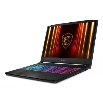 MSI Katana 15 HX B14WFK-487 Intel® Core™ i7 i7-14650HX Laptop 39.6 cm (15.6 inch) Full HD 16 GB DDR5-SDRAM 512 GB SSD NVIDIA GeForce RTX 5060 Wi-Fi 6E (802.11ax) Windows 11 Home Black