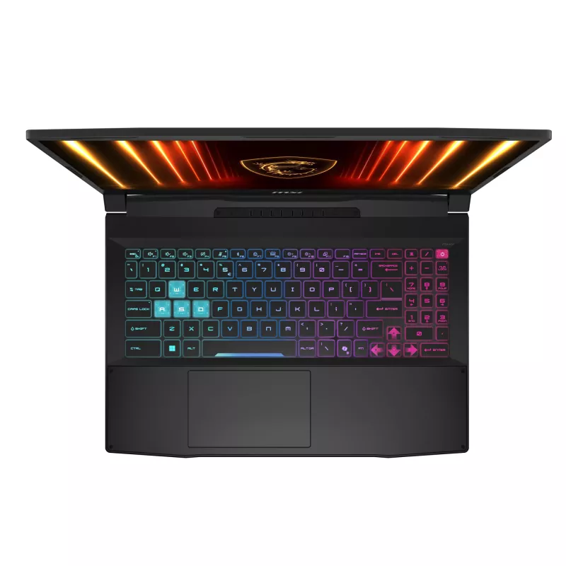 MSI Katana 15 HX B14WFK-487 Intel® Core™ i7 i7-14650HX Laptop 39.6 cm (15.6 inch) Full HD 16 GB DDR5-SDRAM 512 GB SSD NVIDIA GeForce RTX 5060 Wi-Fi 6E (802.11ax) Windows 11 Home Black