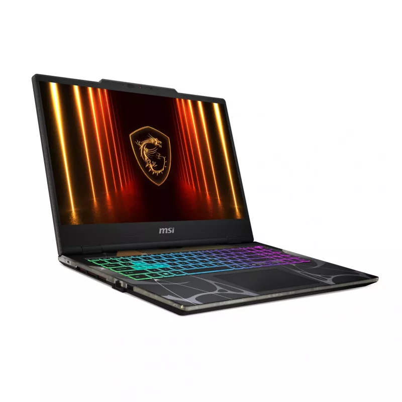 MSI Cyborg 15 B2RWEKG-067 Intel Core 7 240H Laptop 39.6 cm (15.6 inch) Full HD 16 GB DDR5-SDRAM 512 GB SSD NVIDIA® GeForce RTX™ 5050 Wi-Fi 6E (802.11ax) Windows 11 Home Black
