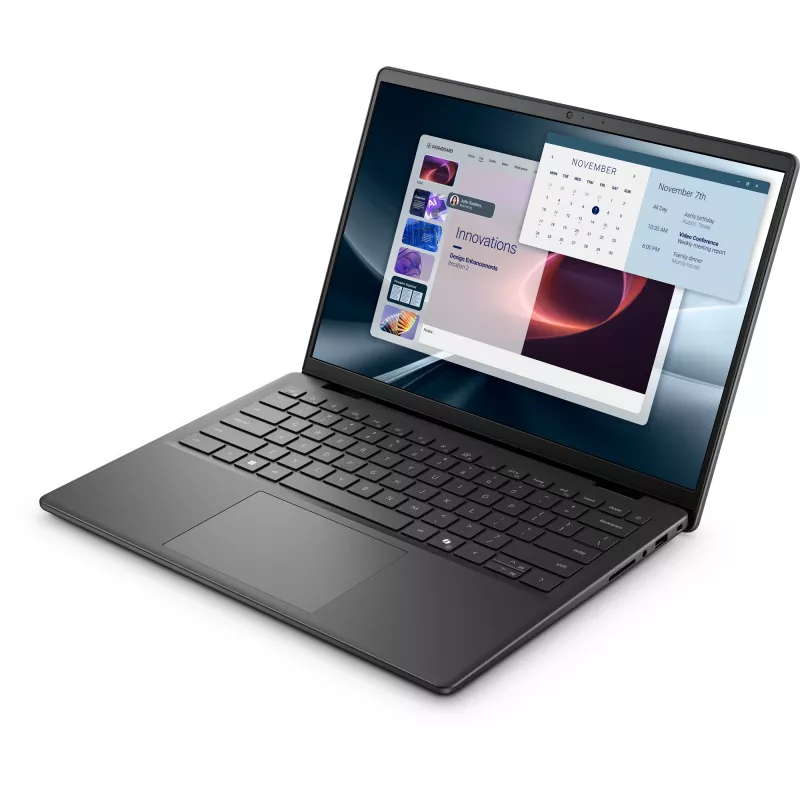 DELL Pro 14 Essential PV14255 Copilot+ PC AMD Ryzen™ AI 5 330 Laptop 35.6 cm (14 inch) Full HD+ 16 GB DDR5-SDRAM 512 GB SSD Wi-Fi 6E (802.11ax) Windows 11 Pro German Black